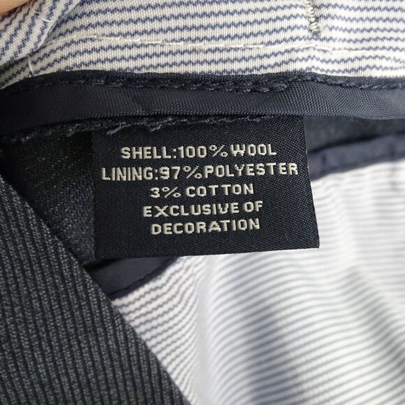 Tailorbyrd Gray Wool Dress Pants Men Size 38 X 30 Super 100s Italian Styling - Picture 6 of 12
